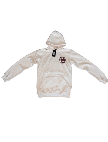 Cream and Brown Fast Life Wrld Hoodie