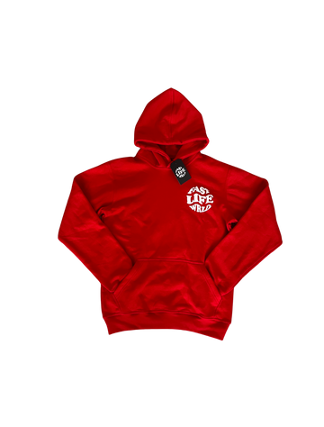 Red Fast Life Wrld Hoodie